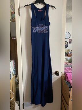 Cleveland Cavaliers Navy Racerback Maxi Dress